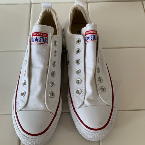 Converse Shoes - Size 8 platform Converse